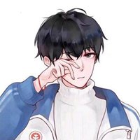 帅气穿校服的男生头像