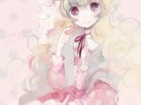 漫画女孩唯美头像-爱微控