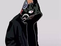 霸气侧漏遮脸男生头像-爱微控