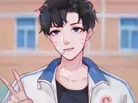 帅气穿校服的男生头像-爱微控