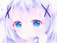 星辰眼女孩漫画头像-爱微控