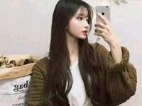 阳光侧颜小清新长发女生头像-爱微控
