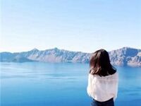 简单风景女生微信头像-爱微控