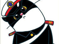 黑猫警长歪脖子卡通人物头像-爱微控